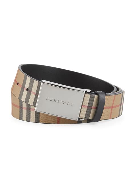 burberry charles check belt